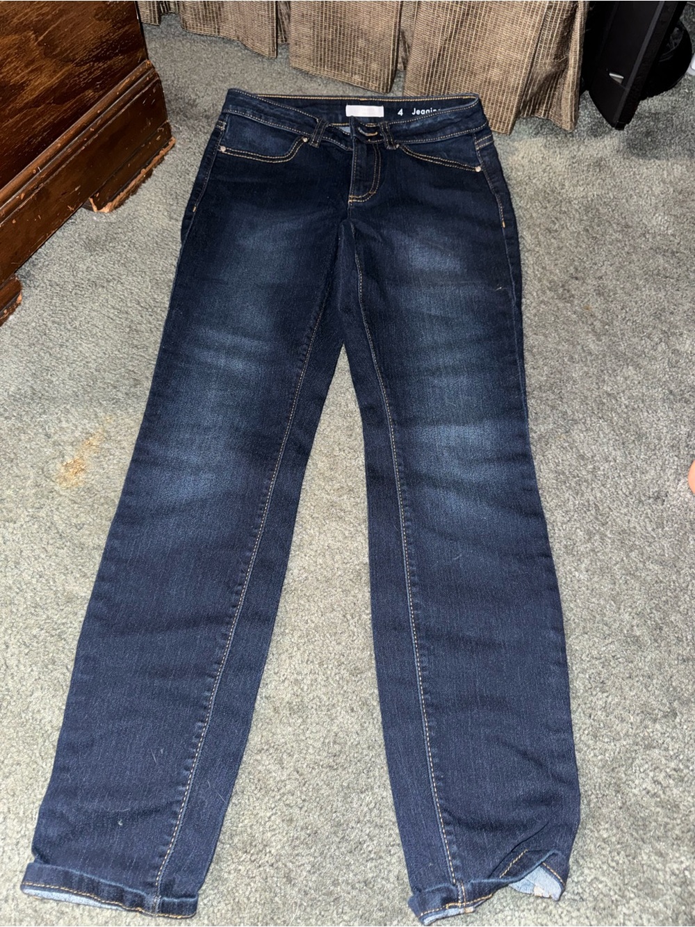 LC Lauren Conrad Dark Blue Skinny Jeans